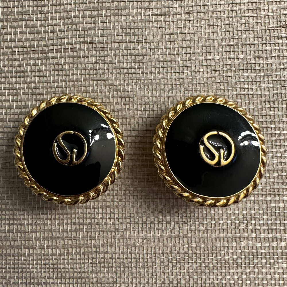 St. John Earrings Vintage